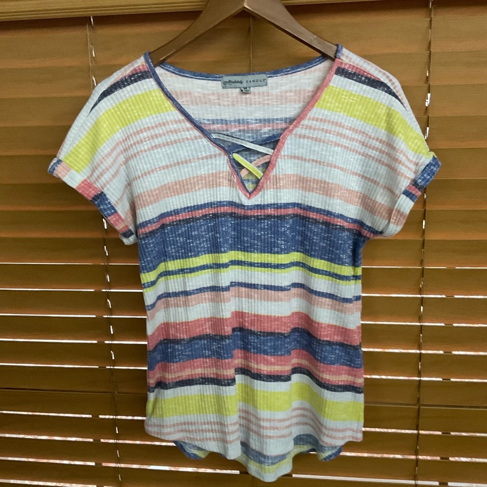 Striped Multicolor Women's Top